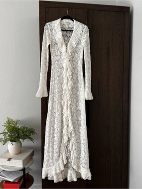 Arakii Lily Maxi Dress White